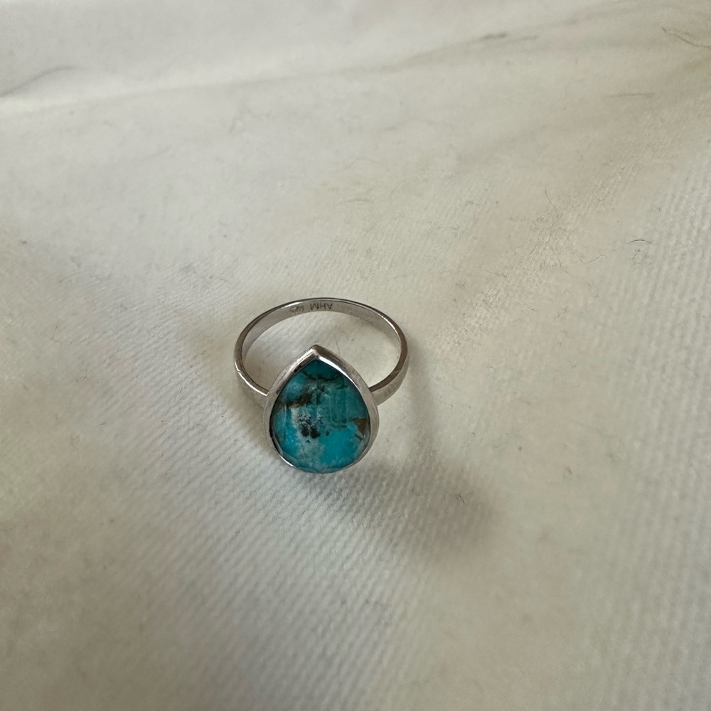 Sterling silver Turquoise ring.